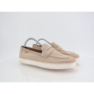 Cole Haan Womens Nantucket Penny Loafers Shoes Beige Leather 10.5 Lightweight